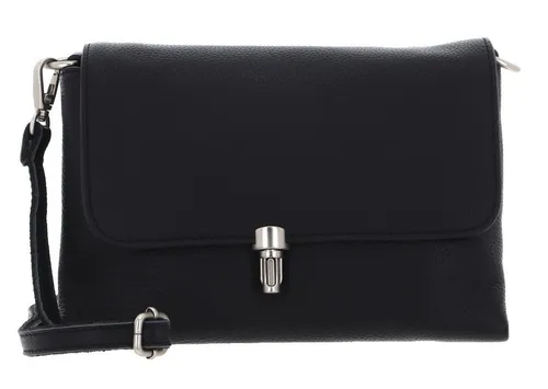 FredsBruder Sha Na Na Umhängetasche aus Leder in schwarz von FREDsBRUDER