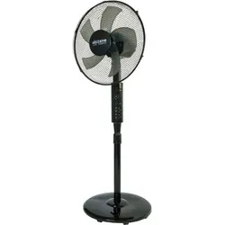 Volteno Standventilator Schwarz mit Display