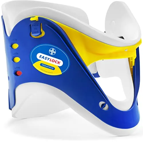 AIESI® Pädiatrische immobilisierende Halskrause in 3 Positionen verstellbar EasyLock