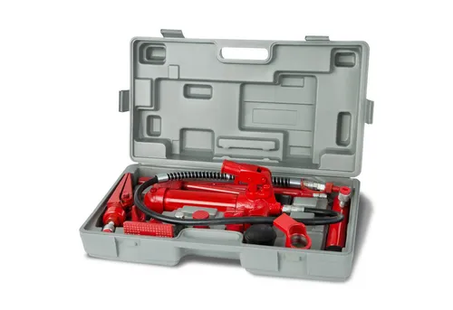 EBERTH Werkstattpresse Karosseriepresse Ausbeulsatz Richtsatz Set, max. 4 in t, Karosserie Werkzeug Hydraulisch mit 4T Leistung