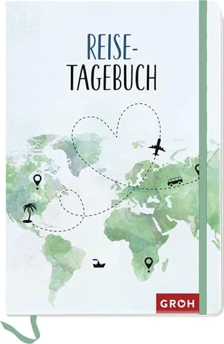 Reisetagebuch (Weltkarte) (Reisetagebücher zum Ausfüllen)