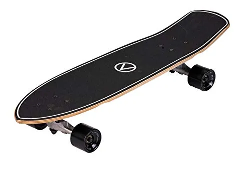 Sportbanditen Longboard Cruiserboard 32inch in schwarz von Sportbanditen