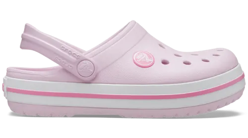 Crocs Clogs Kinder CROCBAND CLOG T in Rosa, 22 / 23 - Kinder-Pantoletten in trendigem Rosa, leicht und bequem für den perfekten Sommertag. Ideal für Spiel und Spaß im Freien!
