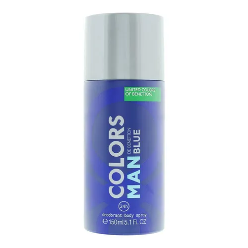 Benetton Colors De Benetton Blue Deodorant Spray 150ml Pour Männer