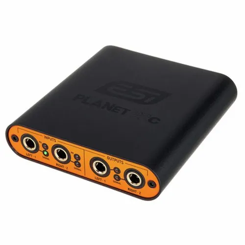 ESI planet 22c - Hochwertiges Dante Audiointerface - Audio-Interfaces mit Burr-Brown 24-bit Wandler, extrem niedriger Latenz von bis zu 1 ms und flexiblen symmetrischen Ein- und Ausgängen für professionelle Klangqualität.