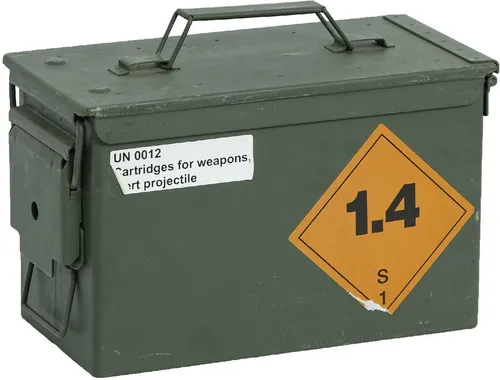 Kleine Munitionskiste Metall 4API