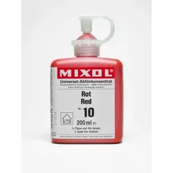 Mixol Abtönkonzentrat 200ml Nr. 10 - Rot von Mixol