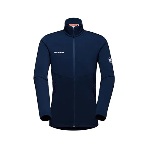 Mammut Aconcagua Light ML Jacket Men marine (M) - Funktionsjacken – Leichte Fleecejacke aus Polartec Power Grid für optimalen Tragekomfort, Atmungsaktivität und schnelles Trocknen, ideal für Outdooraktivitäten in den Übergangszeiten.
