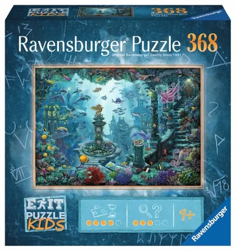 Exit KIDS Puzzle: Versunkenes Atlantis 368 Teile