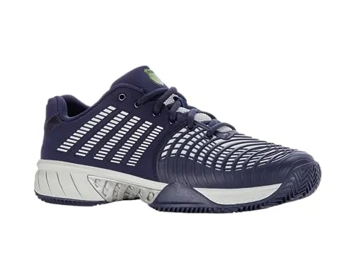 K-Swiss Performance Herren Express Light 3 HB Tennis Shoe - Tennisschuhe mit Plantar Support Chassis für optimale Stabilität und einer langlebigen Aösta 7.0 Gummisohle für besten Halt auf dem Platz.
