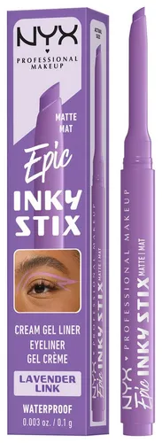 NYX PROFESSIONAL MAKEUP Eyeliner EPIC INKY STIX CREAM GEL EYELINER, ideal für definierte Lidstriche und vielfältige, ausdrucksstarke Looks