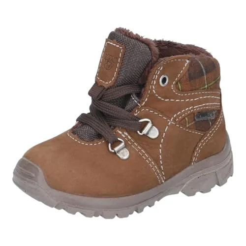 RICOSTA Jungen Stiefel DESSE, Kinder Lauflernschuhe, Weite: Mittel, lose Einlage, Sympatex, straßenschuhe, Freizeit, Caramel/Schoko (280), 28 EU