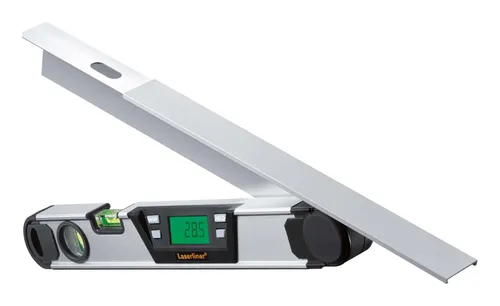 Laserliner Winkelmesser digital 60 cm - 075.131A - Präziser digitaler Winkelmesser, ideal für exakte Messungen in Bau und Handwerk, leicht abzulesen und benutzerfreundlich.