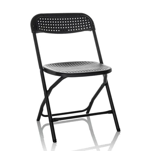 hjh OFFICE TUDELA XXL PRO Klappstuhl - Besucher- & Konferenzstuhl, bis 250kg belastbar, ideal für Indoor und Outdoor, robust und wasserabweisend, leicht transportierbar und platzsparend faltbar.
