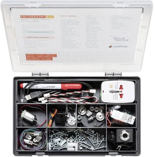 Arduino AKX00022 Engineering Kit Rev 2 - Sonstige, praxisnahes Lernwerkzeug für Studierende zur Vertiefung von Mechatronik- und Programmierkenntnissen durch spannende Projekte.