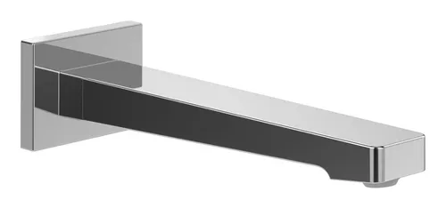 Villeroy & Boch Architectura Square Badewannenauslauf - Eleganter Badewannenauslauf aus Messing, Wandmontage, mit EasyClean-Funktion für einfache Reinigung und angenehmem belüftetem Wasserstrahl. Ideal für stilvolle Badezimmer.