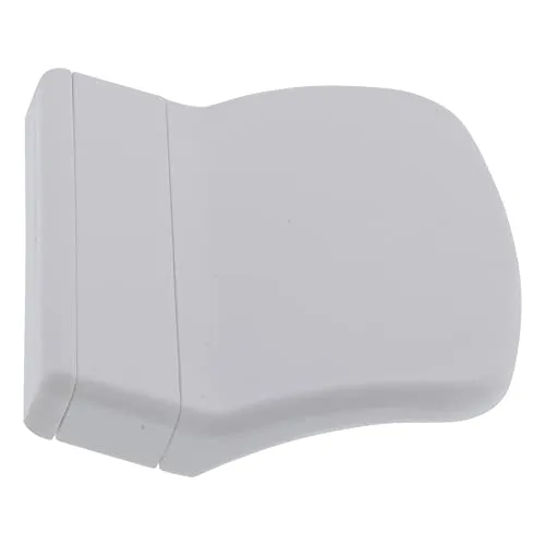 ToniTec Balkontürgriff Ziehgriff Pala 70 mm inkl. Schrauben Weiß