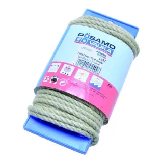 PÖSAMO PF-Seil gedr. hanffarbig 6,0mmx20m auf Lg-Haspel