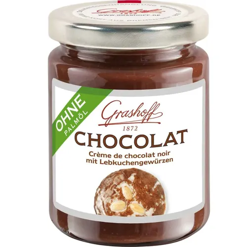 GOURVITA DE Schoko-Creme CHOCOLAT mit Lebkuchengewürzen von Grashoff, 250g 13628