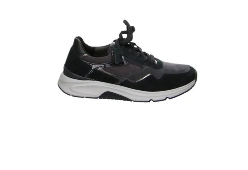 Gabor Damen Sneaker - Sportlich und Bequem - Elegante Gabor Sneaker für Damen aus Leder mit seitlichem Reißverschluss. Ideal für den Alltag, mit lose Einlage und griffiger Gummisohle für optimalen Halt.