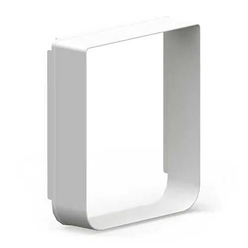 Sure Petcare Schachtverlängerung, kompatibel mit der SureFlap Mikrochip-Haustierklappe und der SureFlap Mikrochip-Haustierklappe Connect, Zubehör für die Wandmontage, weiß