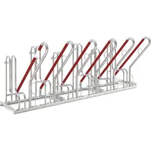Fahrradständer & Fahrradparksysteme Silber von WSM
