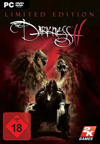 The Darkness 2 - Limited Edition - Packender First Person Shooter mit einzigartigem Quad-Wielding, exklusivem Artwork und digitalen Comics. Tauche ein in die dunkle Welt der Mafia und übernatürlichen Kräfte!