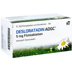 Desloratadin ADGC 5 mg Filmtabletten von Zentiva Pharma GmbH