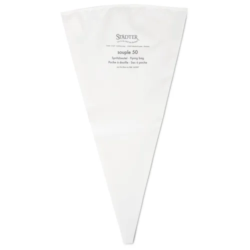 Städter Spritzbeutel 50cm Beutel Spritzsack Weiß Souple 50cm Profi