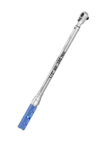 SW-Stahl 03821L Drehmomentschlüssel 1/2 Zoll - Drehmomentschlüssel mit einstellbarem Drehmomentbereich von 60-340 Nm, ideal für präzise Schraubarbeiten und Reifenwechsel. Ergonomischer Griff und hohe Auslösegenauigkeit garantieren Sicherheit und Komfort.