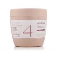 Alfaparf Milano Keratin Therapy Lisse Design Rehydrating Mask 500 ml - Haarkuren: Intensivpflege für alle Haartypen, spendet Feuchtigkeit, reduziert Frizz und sorgt für glattes, glänzendes Haar bis zu 3 Monate.