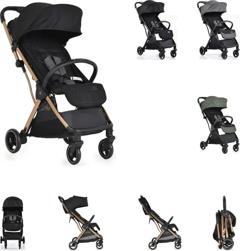 Cangaroo Easy Fold Schwarz Kinderwagen in gold von Cangaroo
