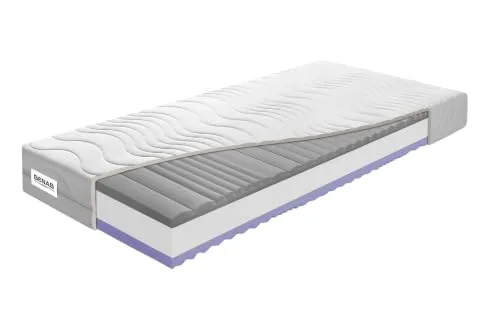 BENAB Matratze 85x200 cm, King Soft, H3/H4, Höhe 18 cm
