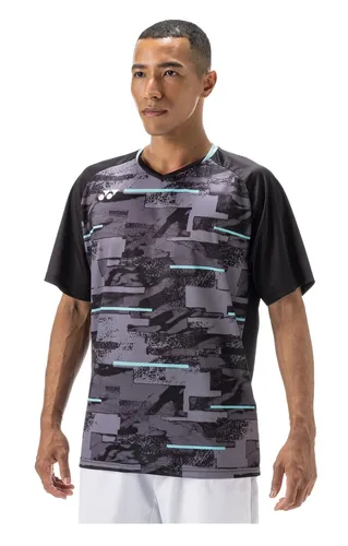 Yonex Sport-Tshirt Crew Neck Club Team 2024 schwarz Herren, Größe: L