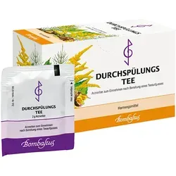 Durchspülungstee Beutel von Bombastus
