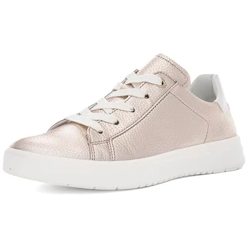 ara Damen ROM Sneaker, Sand,Cream, 39 EU - Damen-Sneaker mit Wechselfussbett, High Soft Bamboo für optimalen Komfort und Unterstützung den ganzen Tag über.