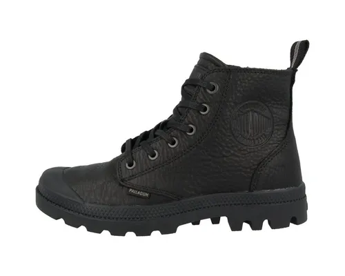 Palladium Pampa Zip Leather Stiefel schwarz 42 EU - Wanderschuhe in Größe 42 EU, aus hochwertigem Leder für optimalen Komfort und Stil bei Outdoor-Aktivitäten.