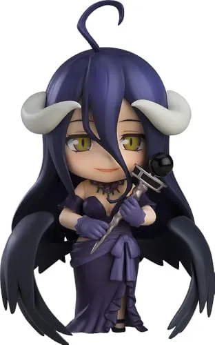 Good Smile Company Overlord Nendoroid Albedo: Dress Ver. 10 cm - Sammelfigur von Albedo aus Overlord, detailreich und ideal für Sammler, mit einzigartigem Dress Design und beweglichen Teilen.