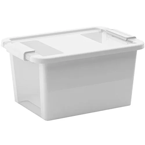 Kis Aufbewahrungsbox Bi Box 11 Liter in grau-transparent, Plastik, 36.5x26x19 cm