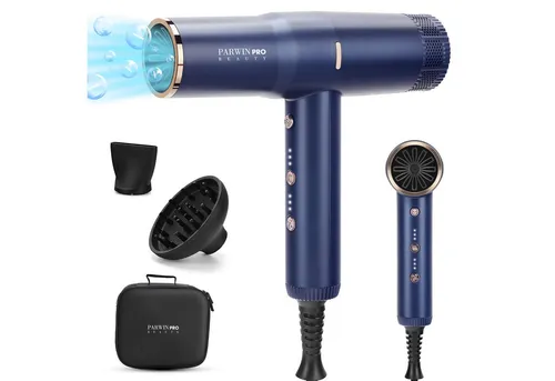 PARWIN PRO BEAUTY Haartrockner mit 100 Millionen Negativ Ionen - Haartrockner mit bürstenlosem Motor für schnellen Luftstrom von 30m/s, ideal für schnelles Trocknen und schonende Pflege für glänzendes, frizzfreies Haar.