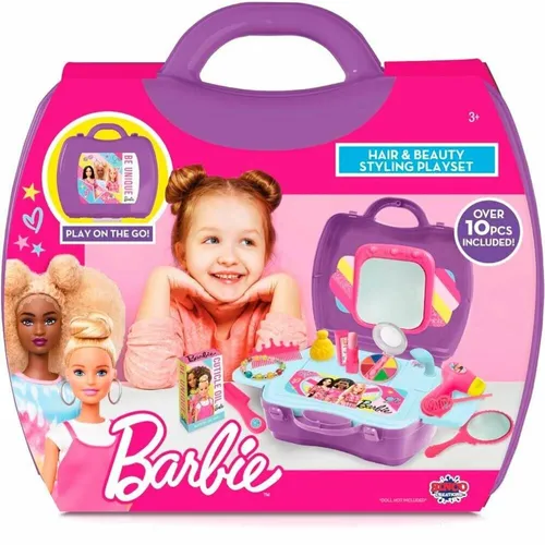 Mattel Barbie Friseur-und Kosmetikkoffer Rosa Rosa One Size