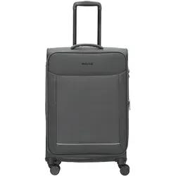 Stratic Fresh Trolley M Anthracite - Koffer für entspannte Reisen, bietet viel Platz für Kleidung mit praktischen Maßen von 42 x 65 x 27 cm, ideal für längere Reisen.
