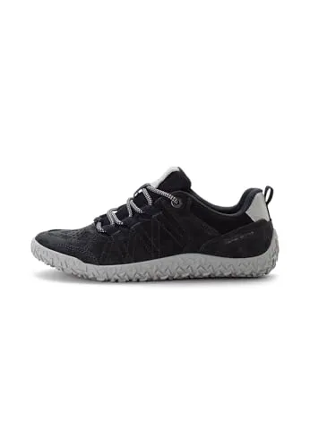 camel active Damen Sneaker Dunkelblau - Damen-Sneaker mit flexibler Laufsohle aus atmungsaktivem Pig Nubukleder für optimalen Komfort und Halt, ideal für den Alltag.