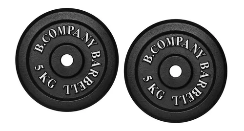 Bad Company Hantelscheiben 2 x 5,0Kg von Bad Company