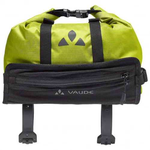 VAUDE Trailguide II - Wasserdichte Oberrohr-Packtasche - Fahrradtaschen mit wasserdichtem Wickelverschluss, ideal für Geldbeutel und Smartphone. Robuste Taschenaufnahme für einfache Anbringung am Fahrrad, klimaneutral kompensiert und umweltfreundlich hergestellt.