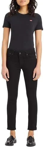 Levi's Damen 712 Slim Welt Pocket Jeans - Slim Fit Jeans in Midnight Gaze, die deine Silhouette betont und optisch das Bein verlängert. Perfekt für jeden Anlass und mit praktischer Münztasche.
