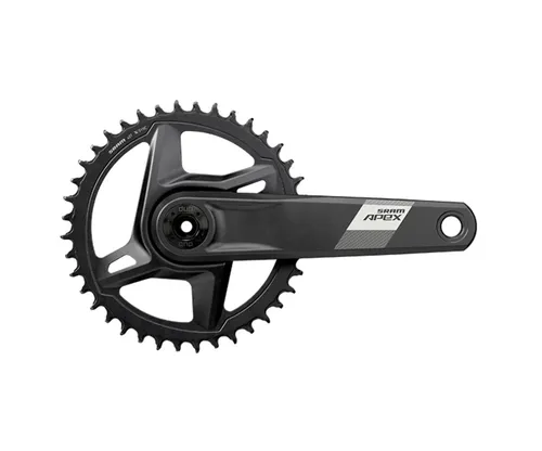 SRAM Apex Dub Kurbelgarnitur 175 mm, Schwarz