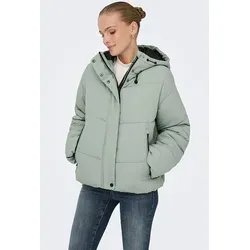 ONLY Damen Onlmaggi Life Short Puffer Cc OTW, Lily Pad, l - Funktionsjacken, stylische und wärmende Kurzjacke für den perfekten Look bei kaltem Wetter.