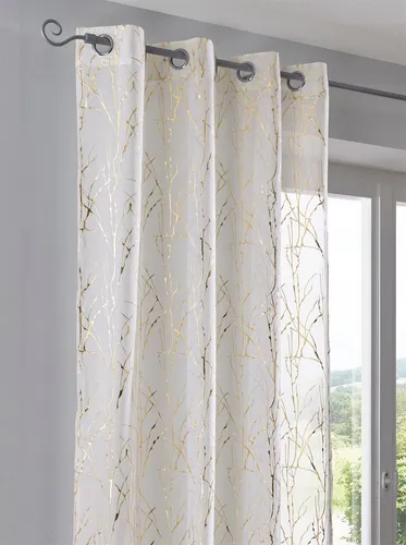 heine Gardine Dekostore in gold von Heine