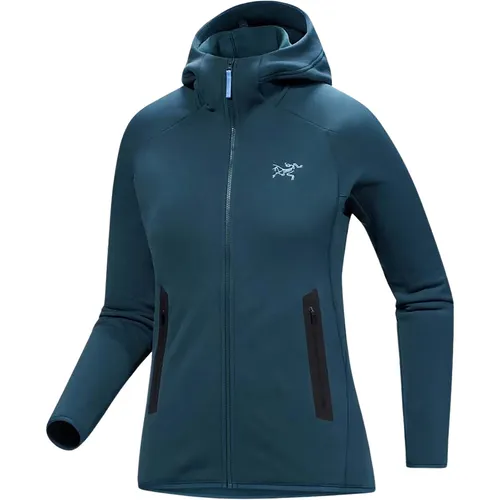 Arcteryx Damen Kyanite Hoodie Jacke (Größe XL, tuerkis) von Arc'teryx